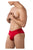 CandyMan 99641 Shorty Briefs Color Red