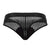 CandyMan 99642 Mesh Thongs Color Black