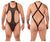 CandyMan 99643X Mesh Bodysuit Color Black