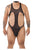 CandyMan 99643X Mesh Bodysuit Color Black