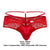 CandyMan 99647 Lace Thongs Color Red