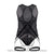 CandyMan 99650X Mesh Bodysuit Color Black