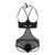 CandyMan 99653 Mesh Bodysuit Color Black