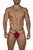 CandyMan 99668 Jock Thongs Color Red