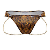 CandyMan 99669 Chain Thongs Color Animal Print