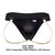 CandyMan 99669 Chain Thongs Color Black