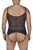 CandyMan 99670X Harness Bodysuit Color Black