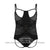 CandyMan 99670X Harness Bodysuit Color Black