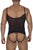 CandyMan 99670 Harness Bodysuit Color Black