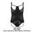 CandyMan 99670 Harness Bodysuit Color Black