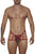 CandyMan 99671 Lace Jock Thongs Color Red-Print