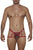 CandyMan 99671 Lace Jock Thongs Color Red-Print