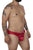 CandyMan 99672X Chain Jock Briefs Color Red