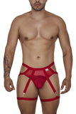 CandyMan 99675 Garter Jock Two Piece Set Color Red