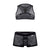 CandyMan 99680 Harness Trunks Two Piece Set Color Black