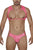 CandyMan 99682 Harness Jock Two Piece Set Color Pink