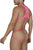 CandyMan 99682 Harness Jock Two Piece Set Color Pink