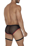 CandyMan 99684 Garter Briefs Color Black