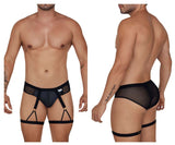 CandyMan 99684 Garter Briefs Color Black