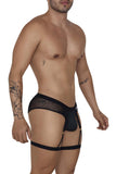 CandyMan 99684 Garter Briefs Color Black