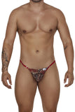 CandyMan 99685 Lace Thongs Color Red