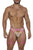 CandyMan 99687 Garter Jock Two Piece Set Color Beige-Neon