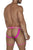 CandyMan 99687 Garter Jock Two Piece Set Color Beige-Neon