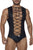 CandyMan 99694 Wrestling Bodysuit Color Black