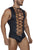 CandyMan 99694 Wrestling Bodysuit Color Black