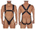 CandyMan 99695 Harness Bodysuit Color Black