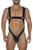 CandyMan 99695 Harness Bodysuit Color Black