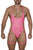 CandyMan 99697 Garter Bodysuit Color Pink