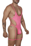 CandyMan 99697 Garter Bodysuit Color Pink