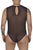 CandyMan 99699X Mesh Bodysuit Color Black