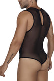 CandyMan 99699 Mesh Bodysuit Color Black