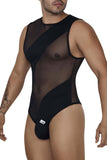 CandyMan 99699 Mesh Bodysuit Color Black