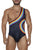 CandyMan 99702 Rainbow Bodysuit Color Black