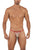 CandyMan 99709 Micro Lace Jockstrap Color Beige-Red