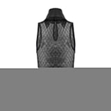 CandyMan 99720 Work-N-Play Bodysuit Color Black