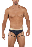 CandyMan 99722 Garter Mesh Briefs Color Black