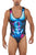 CandyMan 99725 Work-N-Out Bodysuit Color Moonlight Blue