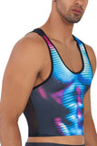 CandyMan 99726 Work-N-Out Top Color Moonlight Blue