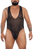 CandyMan 99727X Work-N-Play Bodysuit Color Black