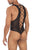 CandyMan 99727 Work-N-Play Bodysuit Color Black