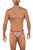 CandyMan 99730 Lace Jockstrap Color Beige-Red