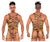 CandyMan 99734 Safari Bodysuit Color Tiger Print