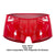 CandyMan 99737 Mesh Trunks Color Red