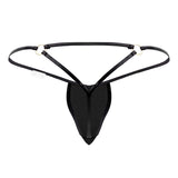 CandyMan 99738 Gloss G-String Color Black