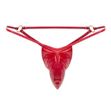 CandyMan 99738 Gloss G-String Color Red