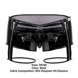 CandyMan 99740 Garter Trunks Color Black